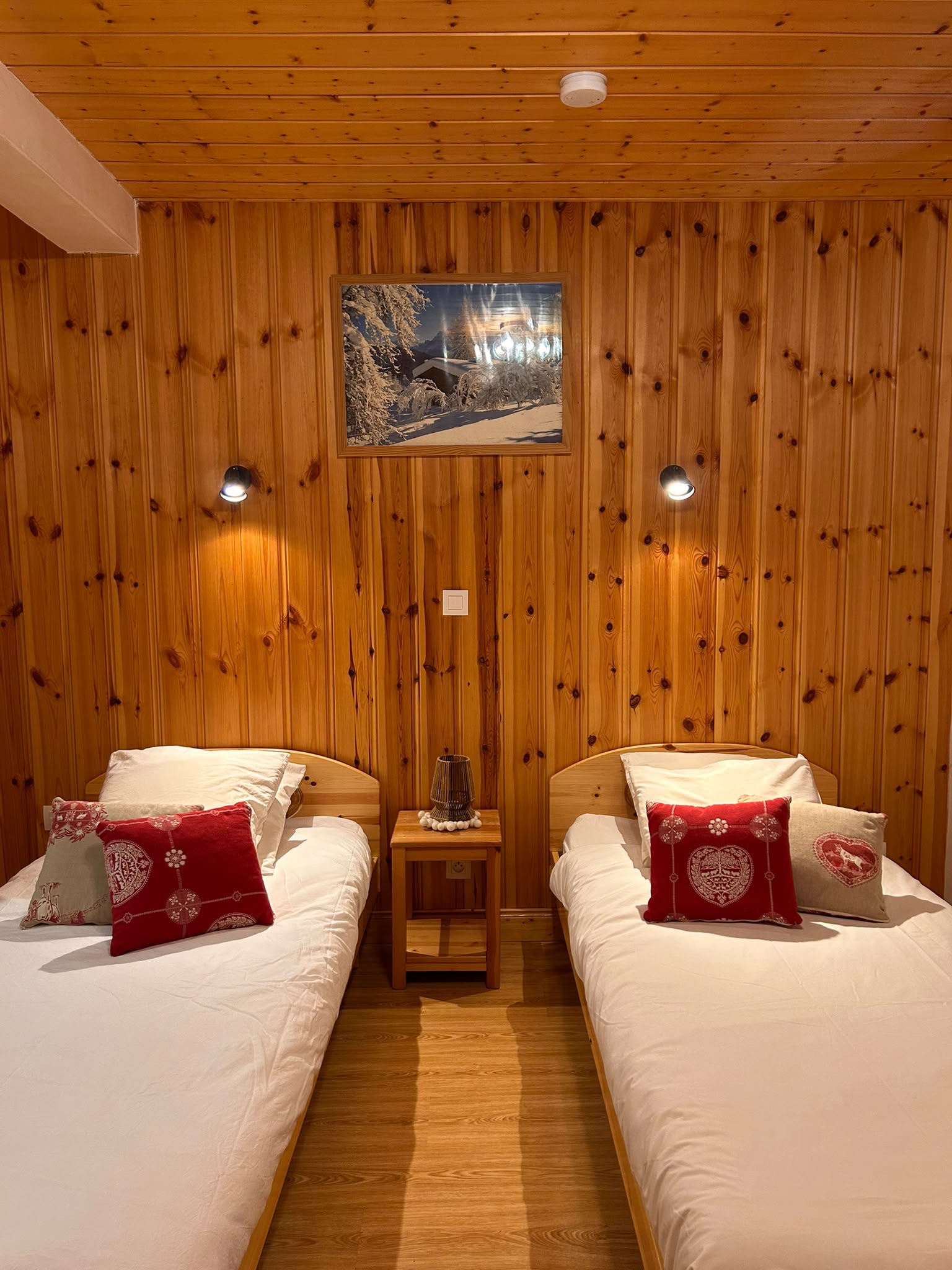 Chambre avec deux lits jumeaux