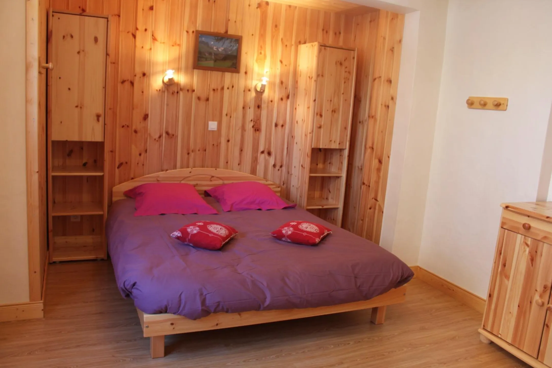 Chambre avec vue sur la montagne