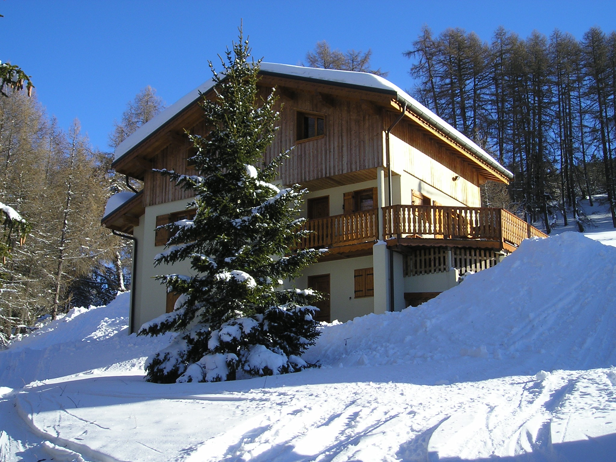 Vue extérieure du Chalet Mélèze