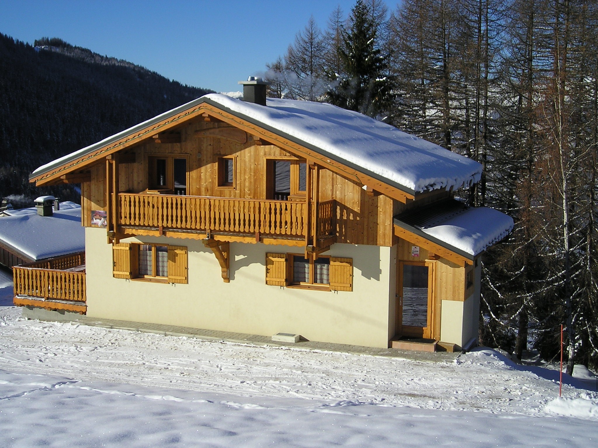 Vue extérieure du Chalet Mélèze